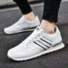 Turnschuhe Männer Casual Schuhe Licht Wildleder 2024 Neue Klassische Männer laufschuhe Outdoor Atmungsaktive Mesh Jogging Sport Schuhe 3