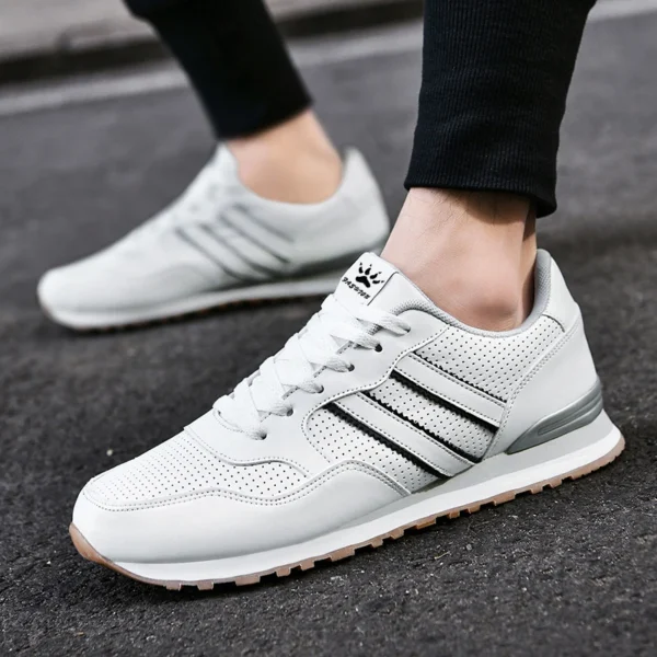 Turnschuhe Männer Casual Schuhe Licht Wildleder 2024 Neue Klassische Männer laufschuhe Outdoor Atmungsaktive Mesh Jogging Sport Schuhe 3