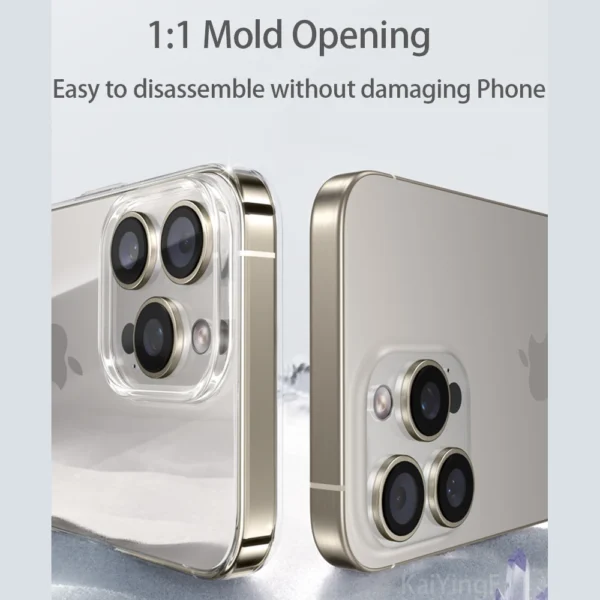 Luxus Transparent Fall Für iPhone 16 15 11 12 13 14 Pro Max Weiche TPU Silikon Für iPhone XR XS max 8 Plus Zurück Abdeckung Klar Fall 5