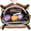 Echte, hochwertige Leder-Schulter-Crossbody-Taschen für Damen, luxuriöse Handtaschen, Damentasche, große Kapazität, weiche Tragetasche 5