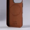 Luxus Business Retro Leder Magnetische Telefon Fall Für iPhone 16 Plus 15 14 13 Pro Max MagSafe Legierung Objektiv Drahtlose Lade abdeckung 5