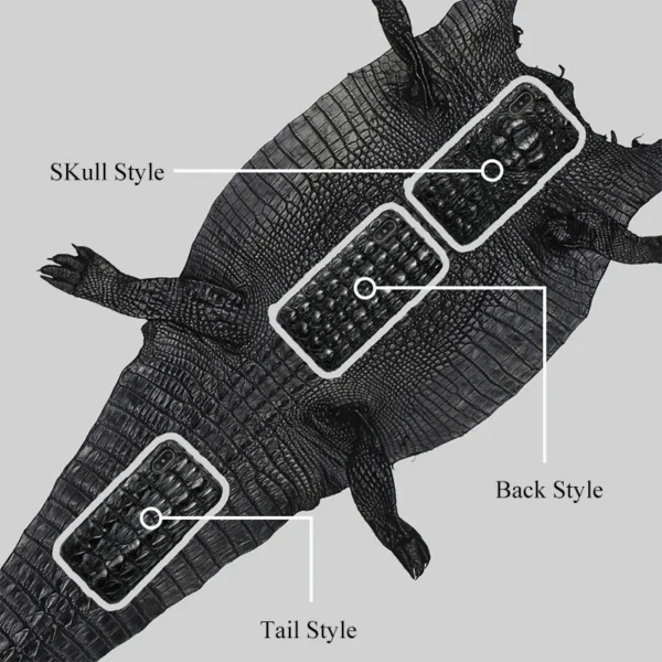 100% echte Krokodil leder Handy hülle für iPhone 16 15 11 12 13 14 Pro Max 15Pro 16 plus Luxus stoß feste Rückseite 5