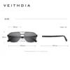 VEITHDIA Marke Vintage Männer Frauen Sonnenbrille Nylon Objektiv Polarisierte UV400 Outdoor Fahren Brillen Für Männer, Mode Brillen 8280 5