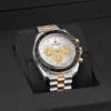PAGANI DESIGN Silber Gold Mond Uhren 2025, neue Luxus Quarzuhr männer Auto Datum Chronograph AR Saphirglas Armbanduhr Männer 4