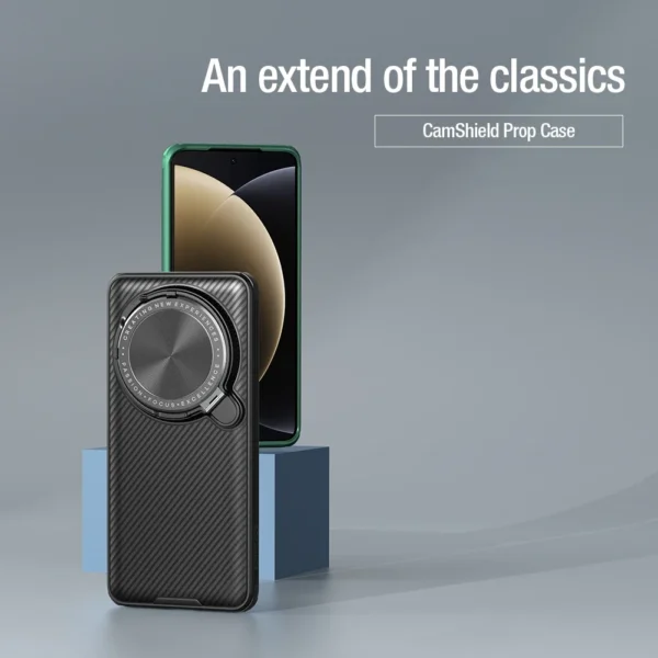 Nillkin für Xiaomi 15 Ultra 5G Hülle Camshield Prop Case mit Ständer Kameratasche für Mi 15 Ultra Objektivschutzhülle 2
