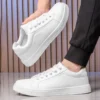 Herrenschuhe, Skateboard-Schuhe für Herren, Turnschuhe, leichte weiße und schwarze Sportschuhe 6