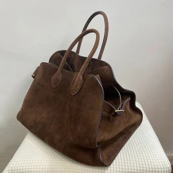 Einkaufstasche Damen Neue Herbst- und Winter-High-End-Nischendesign-Schultertasche mit großem Fassungsvermögen Retro-Pendlerhandtasche 6