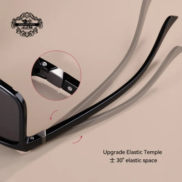 Klassische Quadratische Polarisierte Sonnenbrille Männer Frauen Retro Schwarz Sonnenbrille Männlich Weiblich Mode Sommer Anti Glare Driving Shades UV400 5