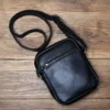 NZPJ Echtes Leder Herren Umhängetasche Lässige Umhängetasche Natürliches Rindsleder Vertikale Herrentasche Trend Tablet Computertasche 4