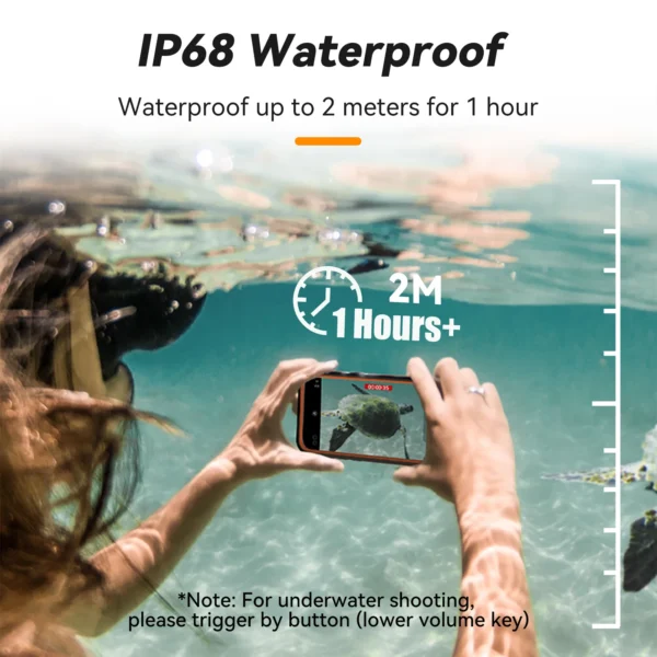 TELESIN IP68 Wasserdichte Hülle für IPhone 15 15 Pro 15 Pro Max Telefon Fallsichere Abdeckung Tauchen Unterwasser Schwimmen Outdoor Schutz 3