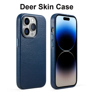 Echt ledertasche für iPhone 14 Pro Max Echt haut Luxus Telefon Rückseite für iPhone 13 Pro Geschäfts leute
