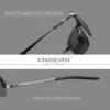 KINGSEVEN Mode Halbrahmen Sonnenbrille männer Outdoor Polarisierte UV400 Fahren Gläser Hohe Qualität Angeln Fahren Brillen 4