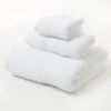 3-teiliges luxuriöses Baumwollhandtuch-Set, ultraweich, sehr saugfähig, inklusive 1 Badetücher, 1 Handtücher, 1 Waschlappen für das Badezimmer zu Hause 3