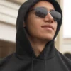 Neue Hohe Qualität Männer Polarisierte Sonnenbrille Quadratischen Schutz Brillen Rahmen Große Shades Fahren Radfahren Angeln Goggle Brillen 2