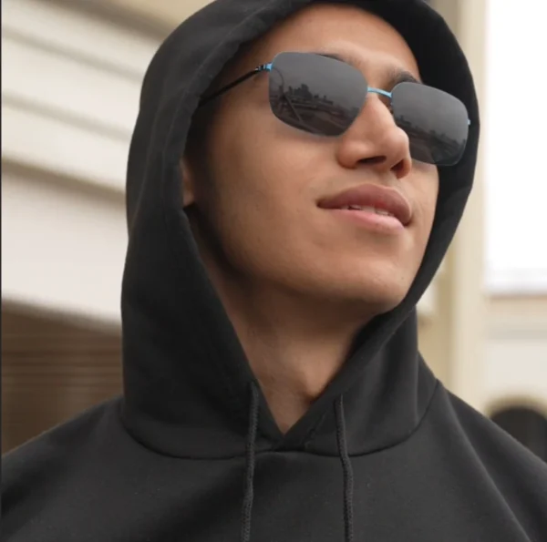 Neue Hohe Qualität Männer Polarisierte Sonnenbrille Quadratischen Schutz Brillen Rahmen Große Shades Fahren Radfahren Angeln Goggle Brillen 2