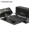KINGSEVEN Pilot Legierung Sonnenbrille Polarisation UV400 Anti-reflexion Vollformat Parsnip Gläser Frauen Retro Luxus Brillen 2