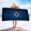 H-Hamburger SV Team Strandtuch für Kinder, personalisiertes Badetuch, Pooltuch, Urlaubsgeschenk, Picknicktuch, Party-Geschenk 5