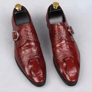 Neue Übergroßen Männer Schuhe Formalen Leder Schuhe Männer Schnalle Schuhe Luxus Turnschuhe Komfortable Wearable Kleid Schuhe Männer Casual Schuhe