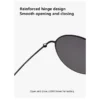 2025 Mode hochwertige Titan-Sonnenbrille rund fahren 8808 Sonnenbrille Männer und Frauen Vintage dänisches Design Sonnenbrille UV400 4