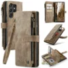 Leder Handyhülle für Samsung Galaxy S25 Ultra S23 FE S22 S21 S20 Plus A30 A22 A32 A33 A51 A52 A53 A71 A72 S22 5G Wallet Cover