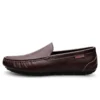 Echtes Leder Herren Freizeitschuhe Leichte Wanderschuhe Atmungsaktive Abendschuhe Slip on Herren Loafer Fahrschuhe Mokassins 3