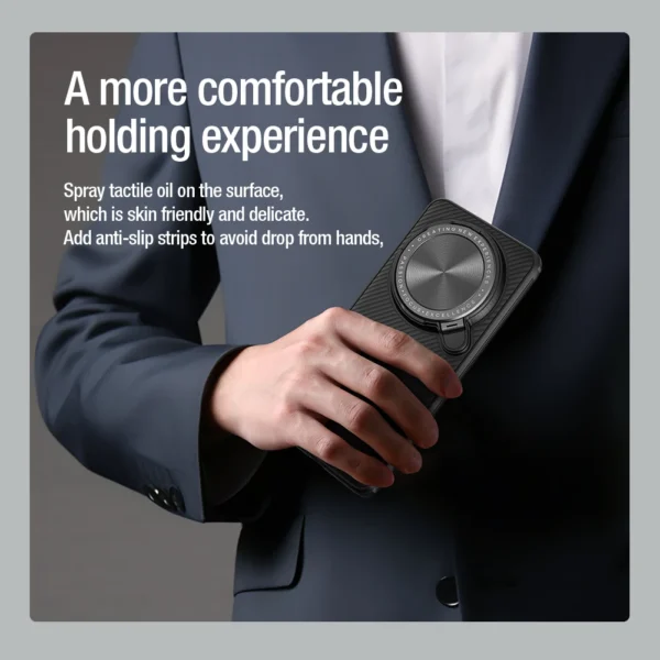 Nillkin für Xiaomi 15 Ultra 5G Hülle Camshield Prop Case mit Ständer Kameratasche für Mi 15 Ultra Objektivschutzhülle 6