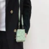 Cross body Leder Handy hülle für Samsung Galaxy Z Flip 6 5 4 3 5g Flip5 Flip4 Flip6 5g Brieftasche Karten halter weiche stoß feste Abdeckung 3
