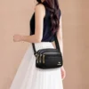 Hohe Qualität Weiche Leder Geldbörse Mode Frauen Schulter Messenger Tasche Multi-tasche Tragen-beständig Tasche Luxus Damen Handtasche sac 3