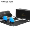 KINGSEVEN Marke Original Designe Sonnenbrille Gothic Steampunk Polarisierte Männer UV400 Gläser Frauen Runde Rahmen Retro Kausalen Brillen 3