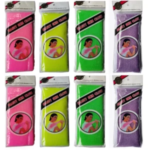 6 stücke Schönheit Haut Peeling Tuch Waschlappen Japanischen Körper Waschen Handtuch Nylon Bad Handtuch Haut Polieren Handtuch