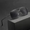 Neue Mode Männer Sonnenbrille Pilot Klassische Fahren Sonnenbrille Metall Rahmen Spiegel Freizeit Angeln Business Männer/frauen Eyeglassuv400 2
