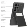 DUX DUCIS Magnetische Hülle für Samsung Galaxy S25 Ultra, Samsung S25 Plus, Samsung S25, Hülle Telefonständer Brieftasche 3in1 3