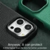 Langsidi für magsafe Fall für iPhone 16 15 Pro Max Promax 15pro 16pro natürliches Rindsleder magnetisches Luxus-Telefon Rückseite 4