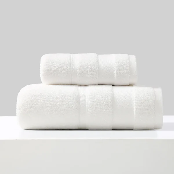 Einfaches Handtuch-Set für Dusche und Gesicht, 2 Stück/Set, 100 % Baumwolle, für Zuhause, Hotel, Badezimmer, Waschlappen, hochwertiges Handtuch-Set für Erwachsene und Kinder, Geschenk