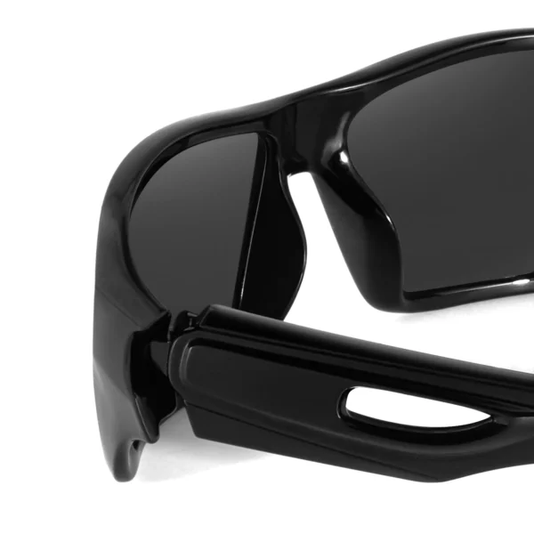 MAXJULI Polarisierte Sport-Sonnenbrille zum Umwickeln für große Köpfe, Herren und Damen, UV400-Schutz, Sonnenbrille 8232 6