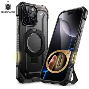 SUPCASE For iPhone 16 Pro Case mit kameras teuerung aufnahme knopf ub grip robuste magnetische telefon hülle mit ständer