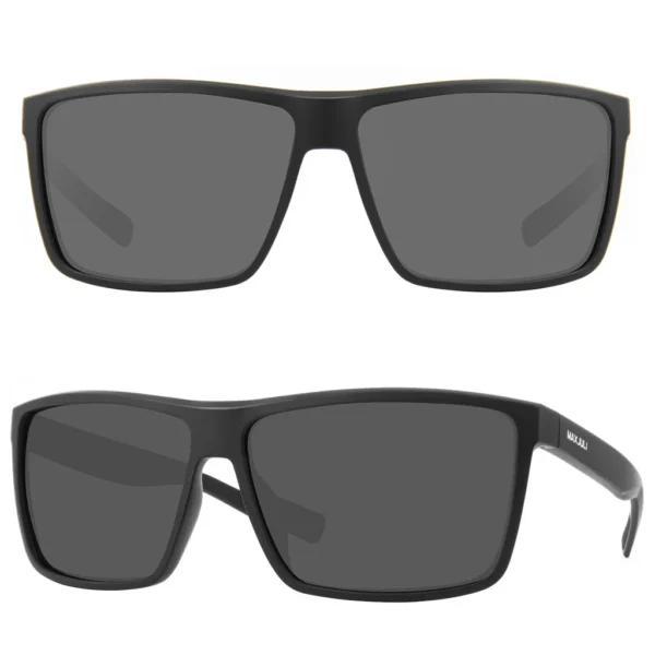 MAXJULI Polarisierte große Sonnenbrille für Männer und Frauen mit großen Köpfen, UV 400-Schutz 8125