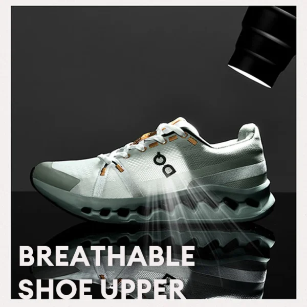 Leichte Laufschuhe für Herren, atmungsaktive, mit Mesh gepolsterte Sportschuhe mit Stoßdämpfung, Fitnessstudio, Training, Sport-Turnschuhe 5