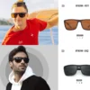ZENOTTIC Retro Quadratische Polarisierte Sonnenbrille Fashion Shade Damen Herren Ultraleichter TR90-Rahmen UV400-Schutz Klassiker Sonnenbrille 4