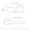 Neue kdeam Marke Design polarisierte Sonnenbrille für Männer Outdoor-Sport Sonnenbrille Mode coole Frauen bunte Sonnenbrillen Brillen uv400 3