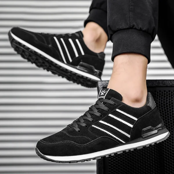 Künstliche Leder Männer Casual Schuhe Männlichen Frühjahr Männer Casual Licht Schuhe Sneakers Lac-up Wohnungen Atmungsaktive Freien Sapato 4