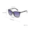 Die neue modische polarisierende Sonnenbrille mit TR-Memory-Rahmen für Damen sind einzigartig gestaltet, um UV 400-Strahlen zu schützen 6