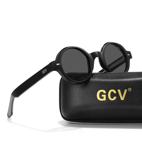 GCV Brand Fashion Avantgarde Acetate Appearance Patent Design GM Cat Eye-Sonnenbrille für Damen, polarisiertes Licht und UV-Schutz 2