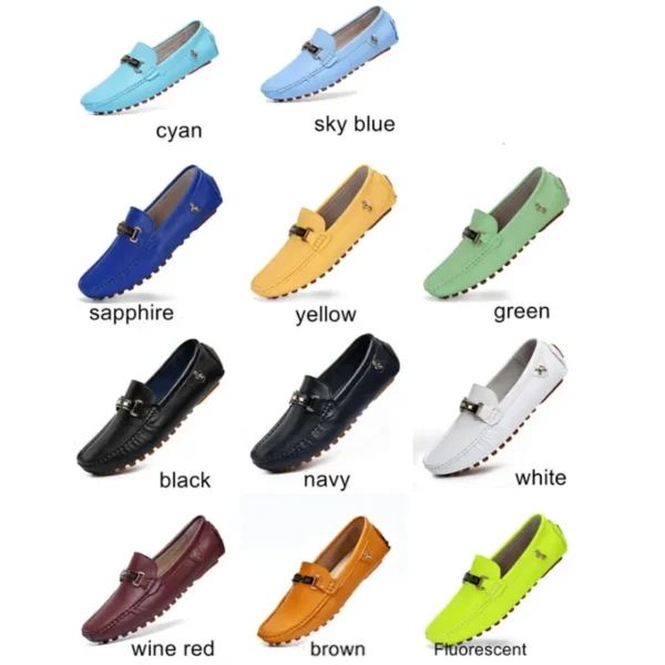 MAEDEF Herren-Loafer, 2024, Frühling und Herbst, modische Schuhe, Herren, klassische Marke, hochwertiges Leder, bequeme Antriebsschuhe, Boot-Freizeitschuhe 6