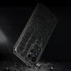 Handyhülle aus echtem Rindsleder für Samsung Galaxy S25 S24 Ultra S25 Plus, luxuriöse Rückseite 5