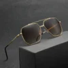 Neue Mode Männer Sonnenbrille Pilot Klassische Fahren Sonnenbrille Metall Rahmen Spiegel Freizeit Angeln Business Männer/frauen Eyeglassuv400
