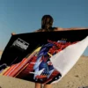 J-Judas P-Priest Handtuch, Mikrofaser-Strandtuch, saugfähig, schnell trocknend, weich, für Yoga, Schwimmresort, Bergsteigen 2