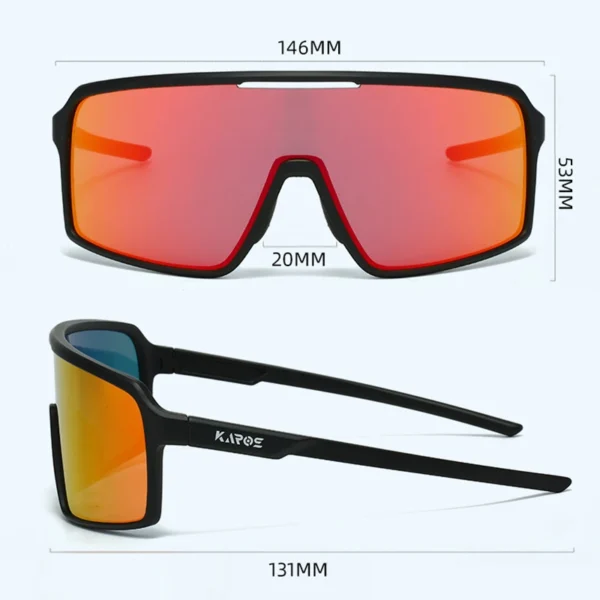 KAROS Polarisierte Mode Sonnenbrillen Kühlen Sommer Männer Frauen Luxus Gläser Outdoor Sport Runing Drving Shades Racing UV400 MTB Bic 4