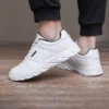 Männer Schuhe Weiche Mokassin Schuhe Bequeme Casual Schuhe für Männer Solide Schwarz Weiß Walking Männer Turnschuhe Schuhe Plus Größe 39-46 3