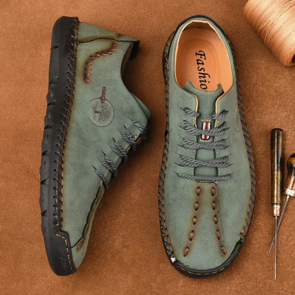 Sıcak Satış Rahat gündelik erkek ayakkabısı Loafer'lar Büyük Boy Spor Ayakkabı Kaliteli PU Deri El Yapımı Ayakkabı Erkekler Flats Moccasins Ayakkabı 4